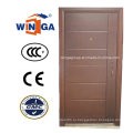 Ceeurop Market Security Steel MDF Деревянный шпон бронированной двери (W-A1)